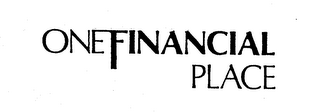 ONEFINANCIAL PLACE logo