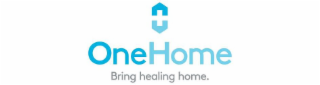 ONEHOME BRING HEALING HOME. logo