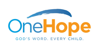 ONEHOPE GOD'S WORD. EVERY CHILD. logo