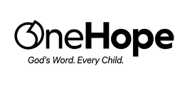 ONEHOPE GOD'S WORD. EVERY CHILD. logo