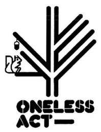 ONELESS ACT logo