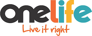 ONELIFE LIVE IT RIGHT logo