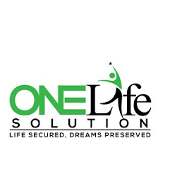 ONELIFE SOLUTION LIFE SECURED, DREAMS PRESERVED logo