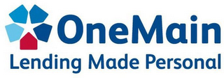 ONEMAIN LENDING MADE PERSONAL logo