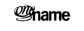 ONENAME logo
