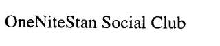 ONENITESTAN SOCIAL CLUB logo