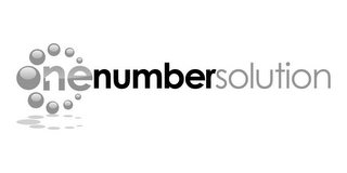 ONENUMBERSOLUTION logo