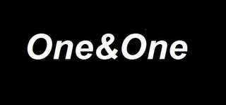ONE&ONE logo