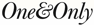 ONE&ONLY logo