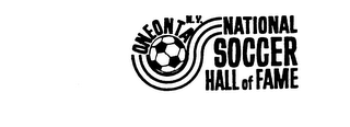 ONEONTA N.Y. NATIONAL SOCCER HALL OF FAME logo