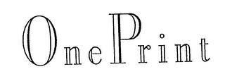 ONEPRINT logo