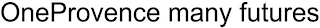 ONEPROVENCE MANY FUTURES logo