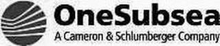 ONESUBSEA A CAMERON & SCHLUMBERGER COMPANY logo