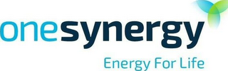 ONESYNERGY ENERGY FOR LIFE logo