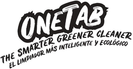 ONETAB THE SMARTER GREENER CLEANER EL LIMPIADOR MÁS INTELIGENTE Y ECOLÓGICO logo