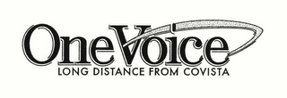 ONEVOICE LONG DISTANCE FROM COVISTA logo
