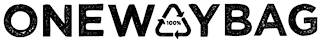 ONEWAYBAG 100% logo