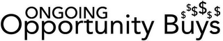 ONGOING OPPORTUNITY BUYS $$$$$$ logo
