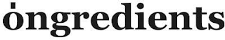 ONGREDIENTS logo