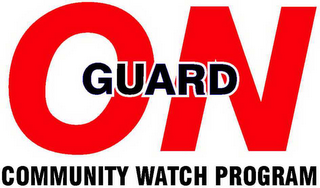 ONGUARD COMMUNITY WATCH PROGRAM logo