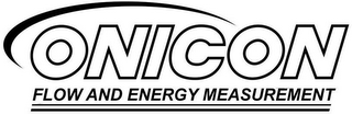 ONICON FLOW AND ENERGY MEASUREMENT logo