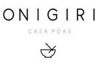 ONIGIRI CASA POKE logo