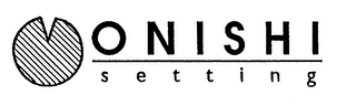 ONISHI SETTING logo