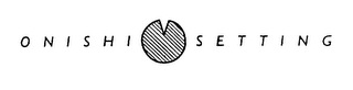 ONISHI SETTING logo