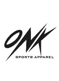 ONK SPORTS APPATEL logo