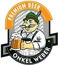 ONKEL WEBER PREMIUM BEER logo