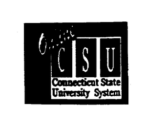 ONLINE CSU CONNECTICUT STATE UNIVERSITY SYSTEM logo