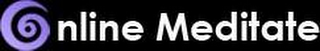 ONLINE MEDITATE logo