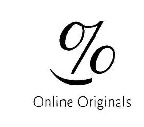 % ONLINE ORIGINALS logo