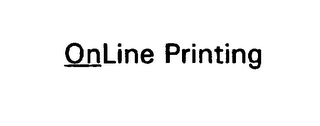 ONLINE PRINTING logo