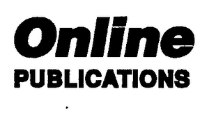 ONLINE PUBLICATIONS logo