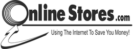 ONLINE STORES.COM USING THE INTERNET TO SAVE YOU MONEY! logo