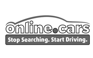 ONLINE.CARS STOP SEARCHING. START DRIVING. logo