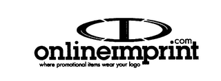 ONLINEIMPRINT.COM WHERE PROMOTIONAL ITEMS WEAR YOUR LOGO logo