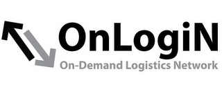 ONLOGIN ON-DEMAND LOGISTICS NETWORK logo