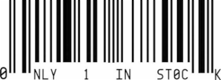 ONLY 1 IN STOCK logo