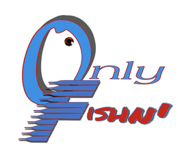 ONLY FISHIN' logo