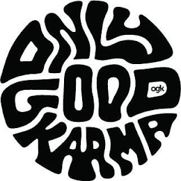 ONLY GOOD KARMA OGK logo