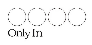 ONLY IN logo