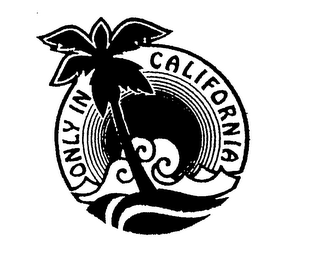 ONLY IN CALIFORNIA logo