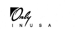ONLY IN USA logo