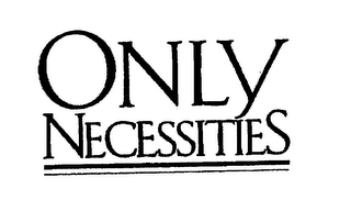 ONLY NECESSITIES logo