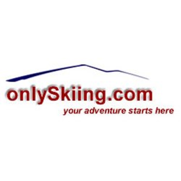 ONLYSKIING.COM YOUR ADVENTURE STARTS HERE logo