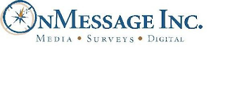 ONMESSAGE INC. MEDIA ·  SURVEYS · DIGITAL logo