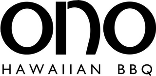 ONO HAWAIIAN BBQ logo