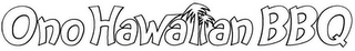 ONO HAWAIIAN BBQ logo